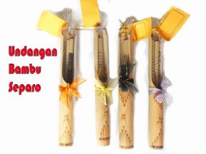 Harga Undangan Bambu Gulung Festival Glamour Lanny Jaya