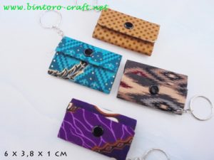 souvenir dompet batik mini kecil