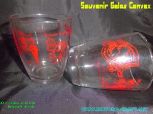 souvenir gelas promosi
