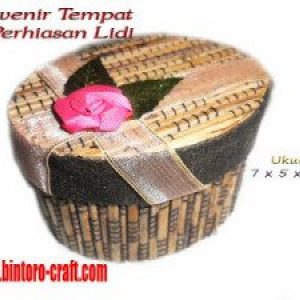 Souvenir Wadah Perhiasan Keramik Eksklusif Pulau Pramuka