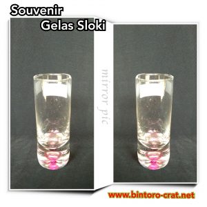 souvenir gelas buble