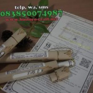 Daftar Harga Undangan Jalan Sehat Murah Bambu Gulung Gilangharjo